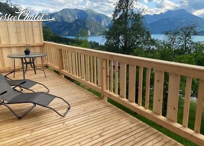 Daire Attersee-chalet Angermann Familie Spalt